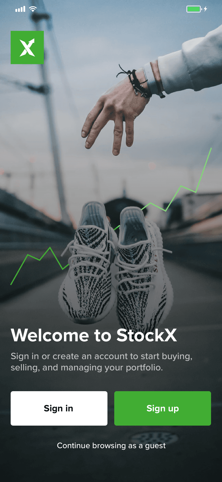 StockX Create Account