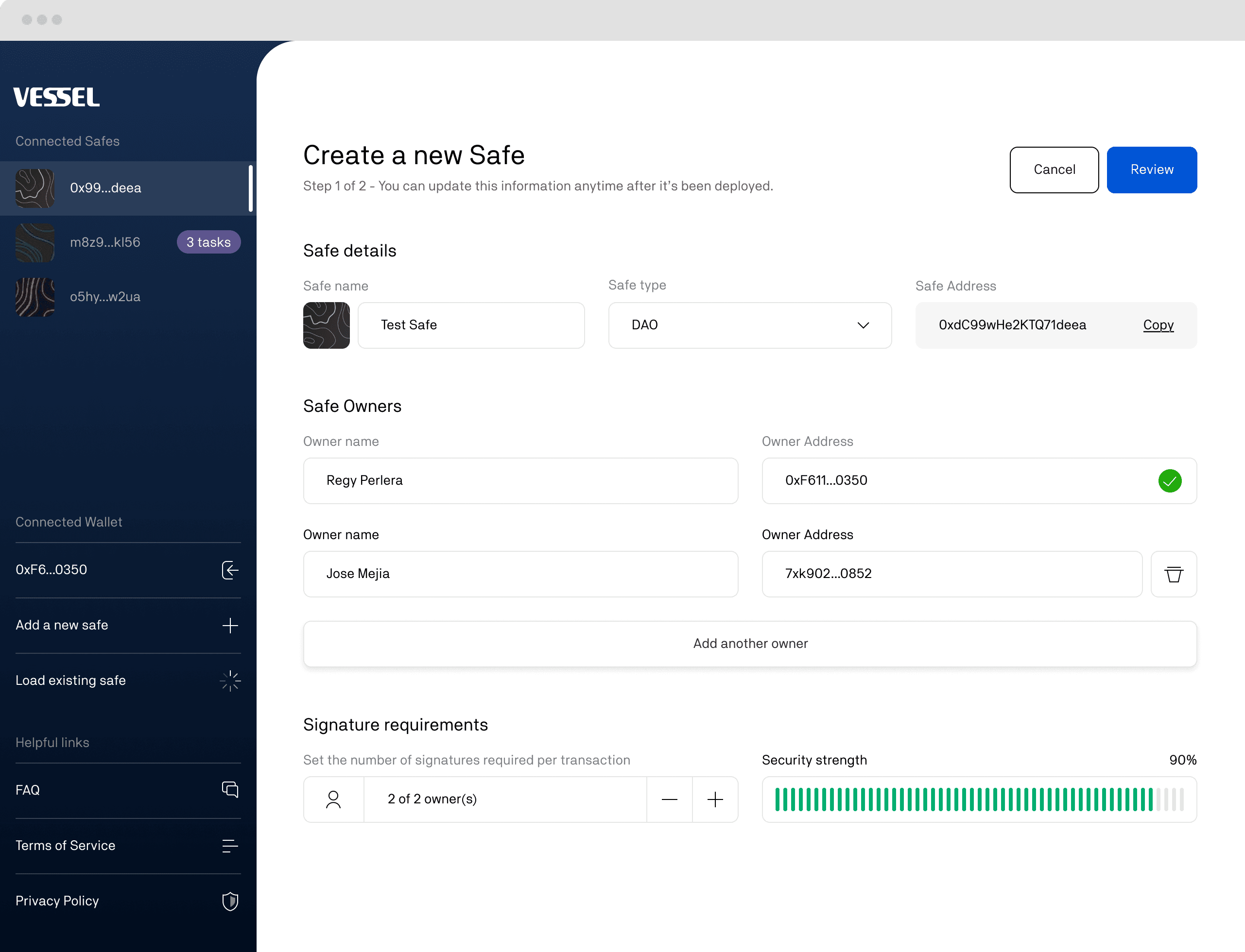 Dapper Labs - Create Safe