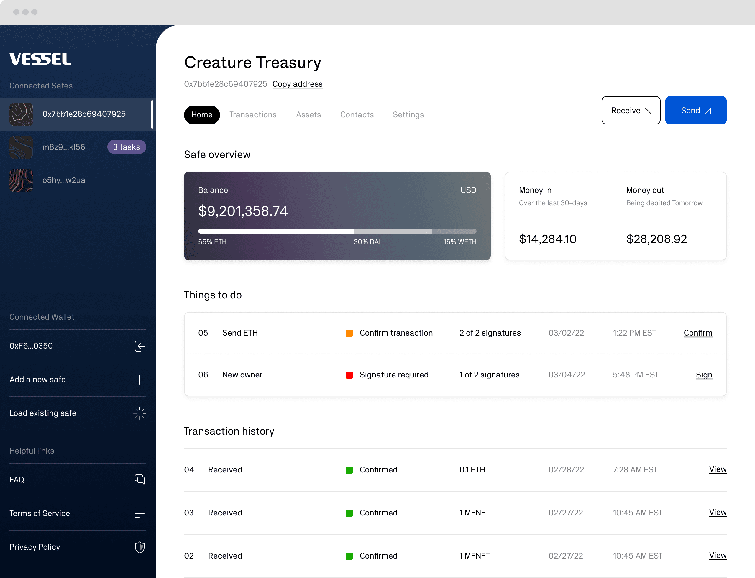 Dapper Labs - Vessel Web Overview
